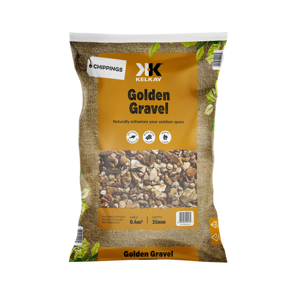 Golden Gravel 20kg Bag Overt Locke