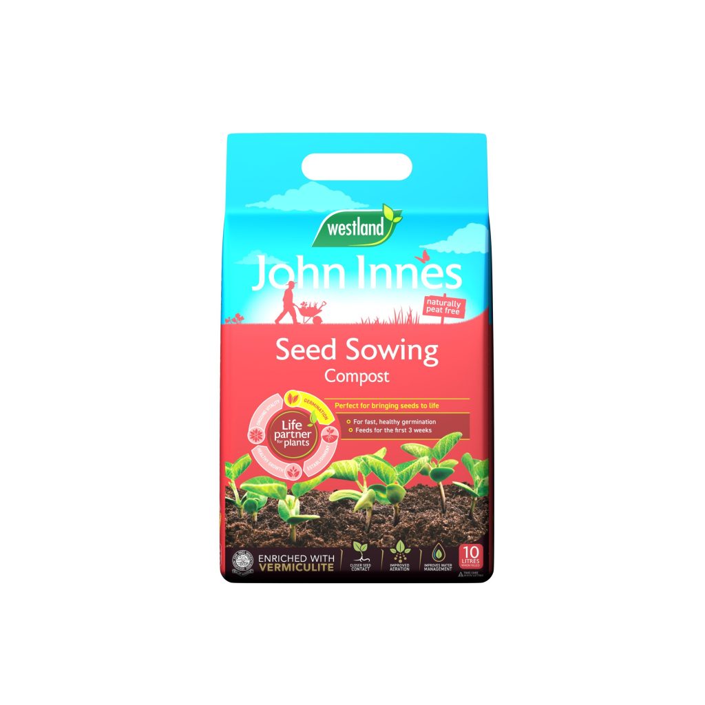 John Innes Seed Sowing Compost 10L Overt Locke