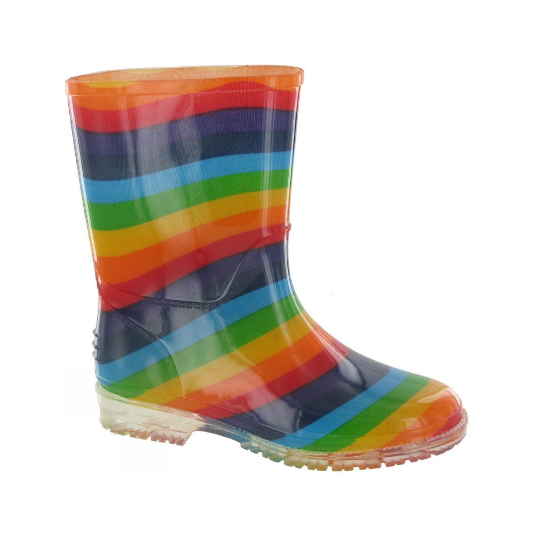 Child's Rainbow Boot Overt Locke