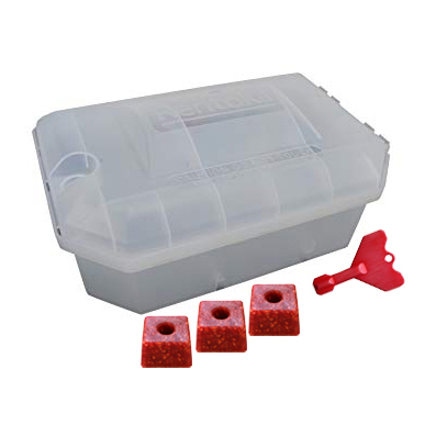 Rat Killer Outdoor Bait Box with Key and Bait