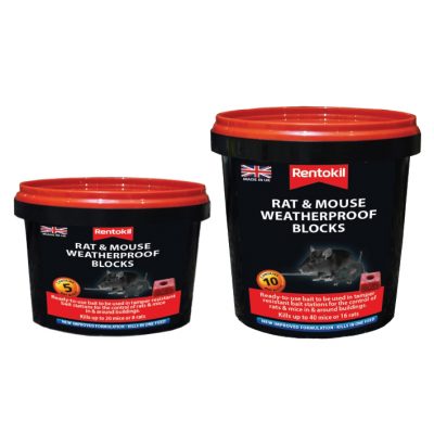Rat & Mouse Weatherproof Bait Blocks